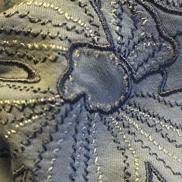 JM Collection cotton blend sweater - Picture 6 of 6